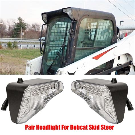 bobcat skid steer headlight replacement